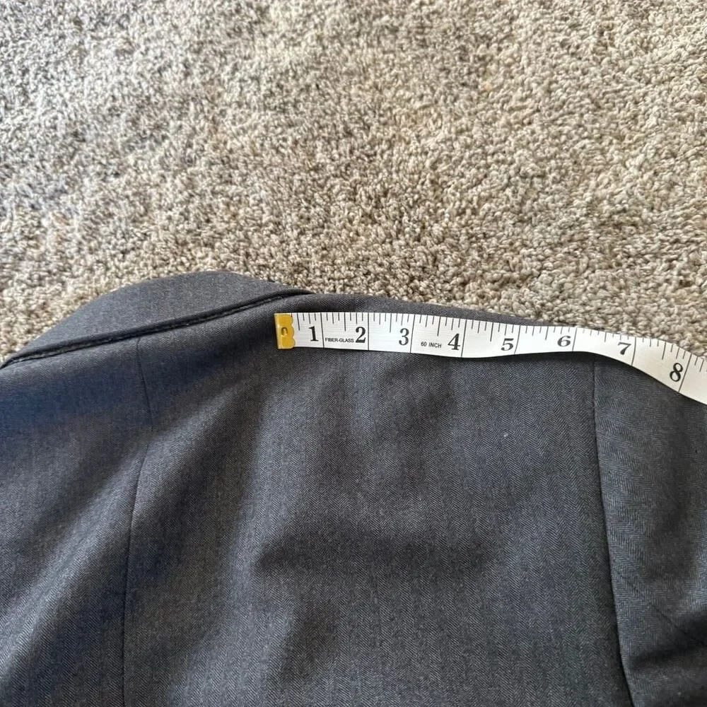 Ermenegildo Zegna‎ Jacket Italy wool cashmere 40R Gray Career Business